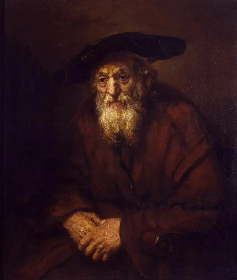 Vanhan miehen muotokuva - Rembrandt