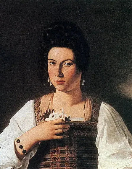 Hovinaisnaisen muotokuva - Le Caravage