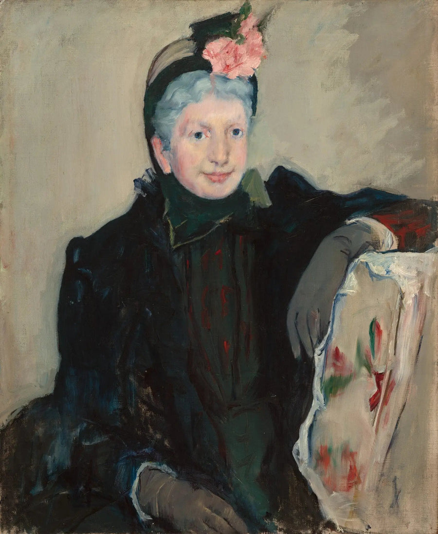 Vanhan naisen muotokuva - Mary Cassatt