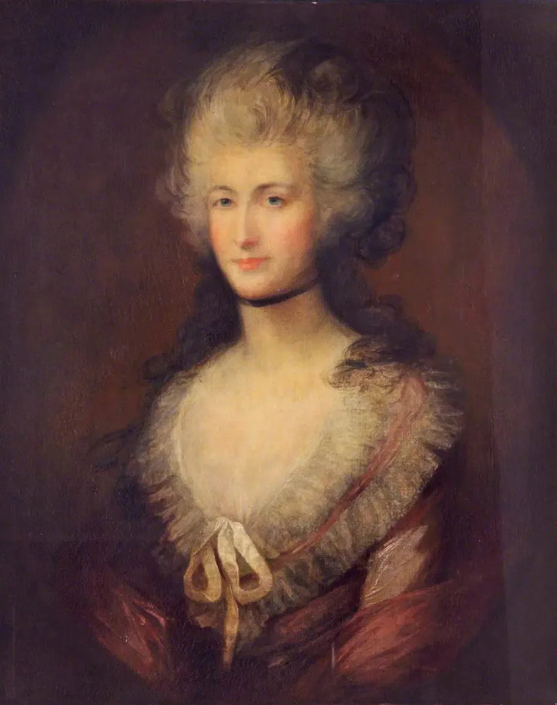 Naisen muotokuva (kutsutaan « Mme Catherine Clements, 1762–1836 ») - Thomas Gainsborough
