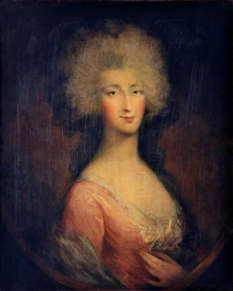 Muotokuva naisesta (nimeltään « Rouva Elliott, noin 1758–1823 ») - Thomas Gainsborough