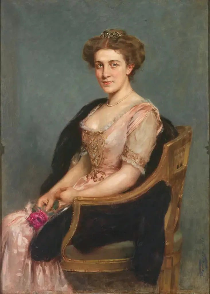 Naisen muotokuva - Artur Ferraris