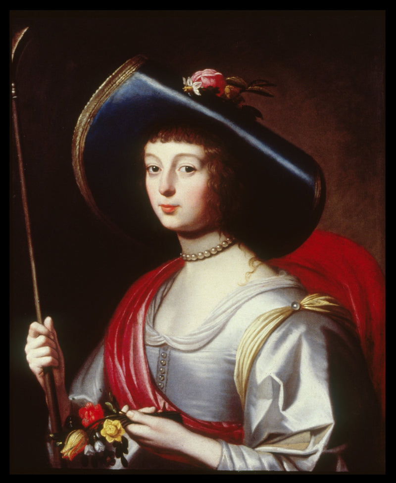Henkilökuva hovin naisesta paimenena - Gerrit van Honthorst