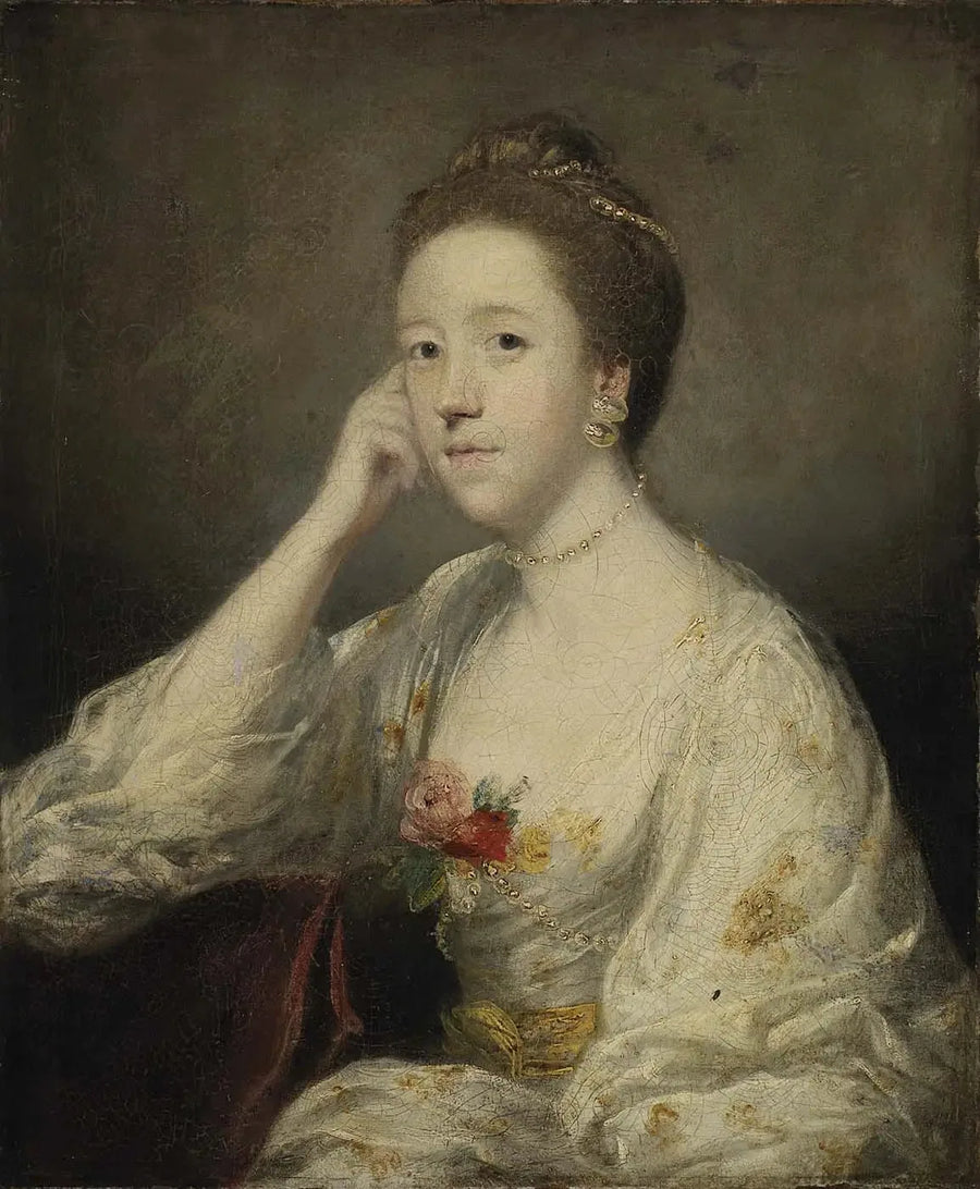 Naisen muotokuva valkoisessa - Joshua Reynolds