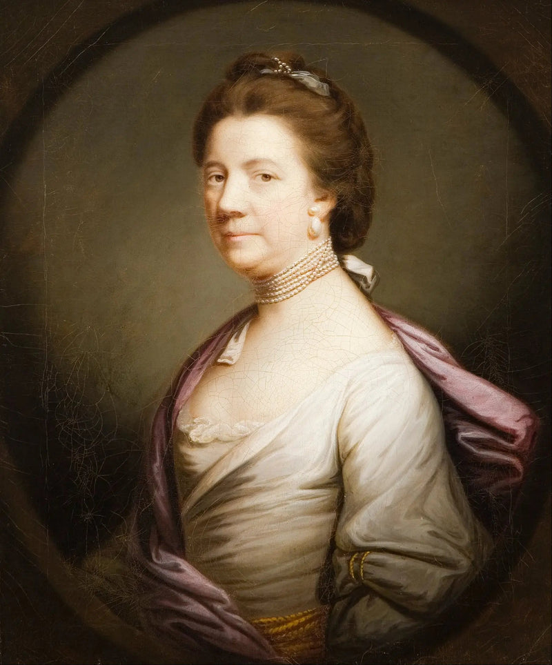 Naisen muotokuva valkoisessa - Joshua Reynolds