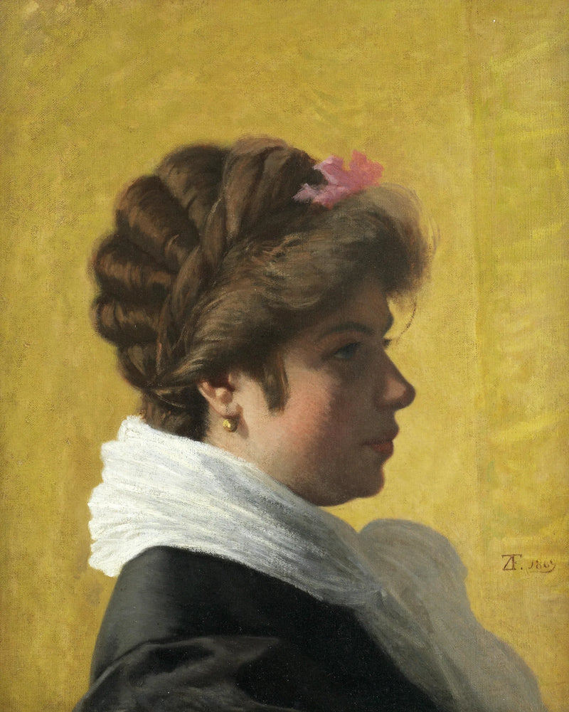 Naisen muotokuva - Federico Zandomeneghi