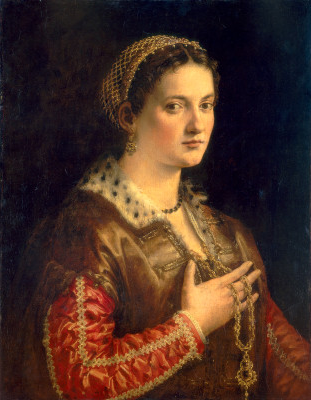 Naisen muotokuva - Francesco Salviati