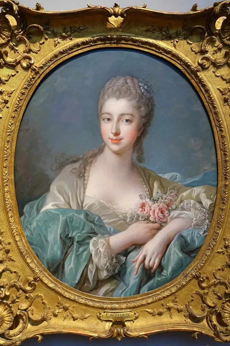 Naisen muotokuva - François Boucher