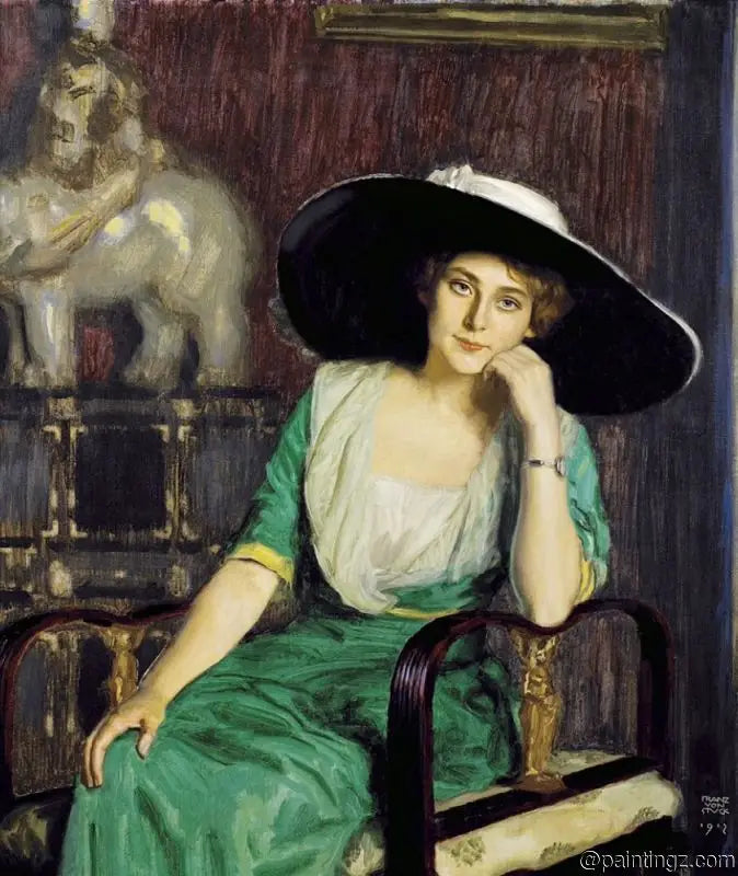 Naisten muotokuva - Franz Von Stuck