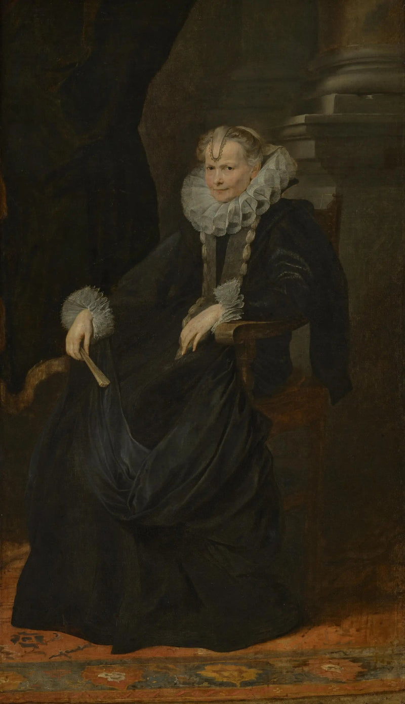 Genovalaisen naisen muotokuva - Antoine van Dyck