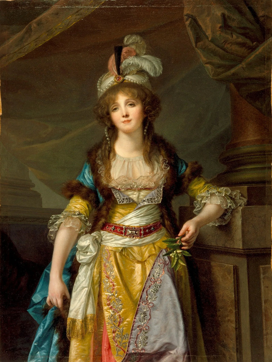 Naisen muotokuva - Jean-Baptiste Greuze