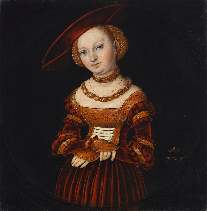 Naisen muotokuva - Lucas Cranach vanhempi