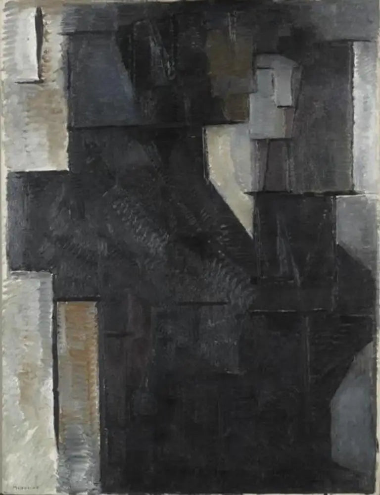 Naishahmon muotokuva - Piet Mondrian