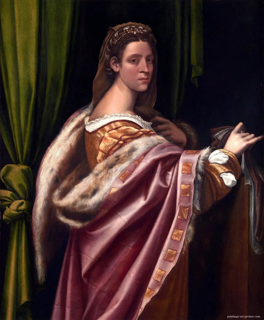 Naisen muotokuva - Sebastiano del Piombo