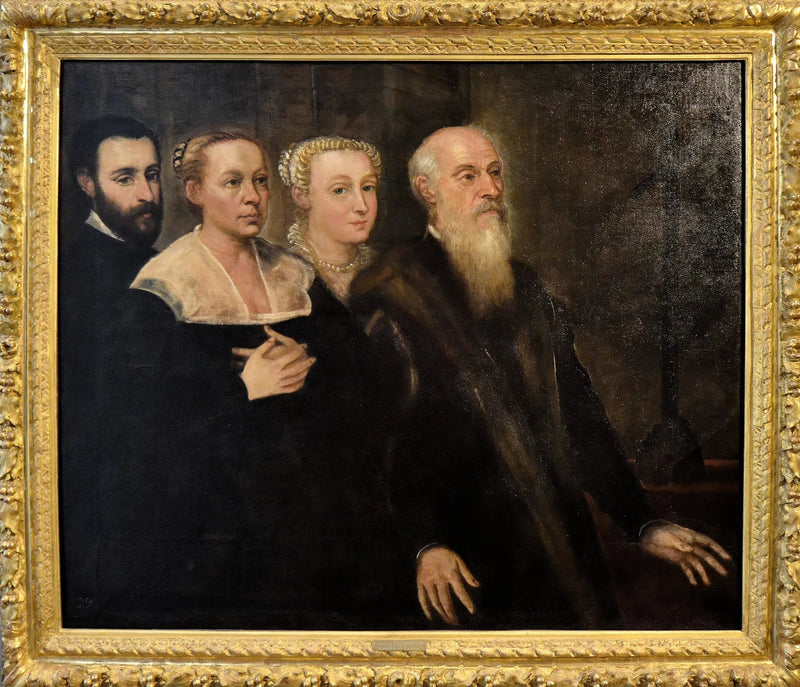 Venetsialaisten patriciiperheen muotokuva - Jacopo Tintoretto
