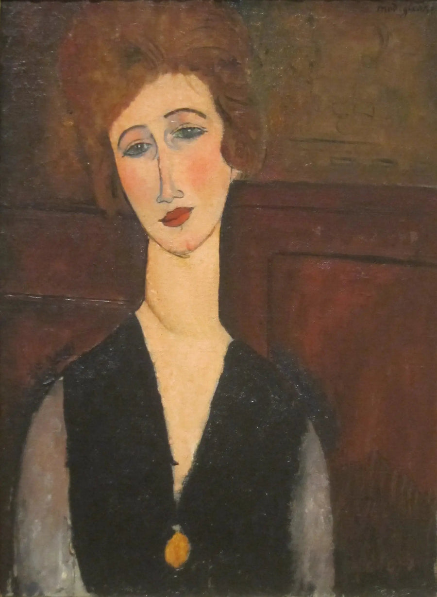 Naisen muotokuva - Amedeo Modigliani