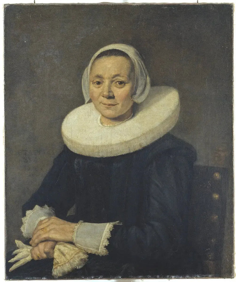 Naisen muotokuva istumassa - Frans Hals