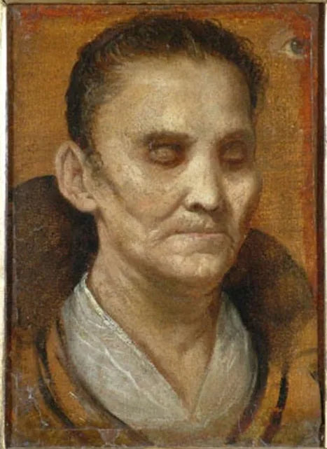 Sokean naisen muotokuva - Annibale Carracci