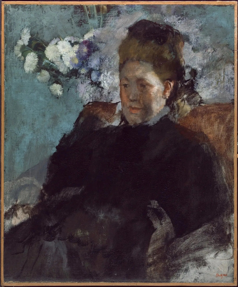 Naisen muotokuva - Edgar Degas