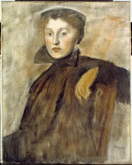 Naisen muotokuva - Edgar Degas