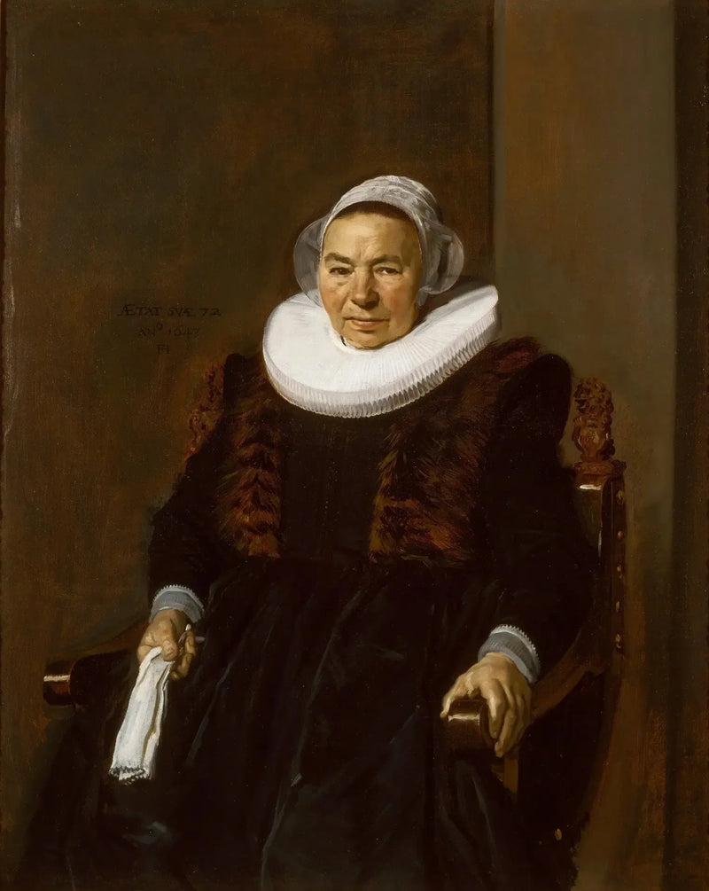 Tuntemattoman naisen muotokuva - Frans Hals