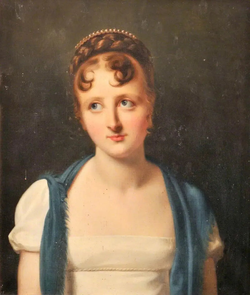 Tuntemattoman naisen muotokuva - Hippolyte Flandrin