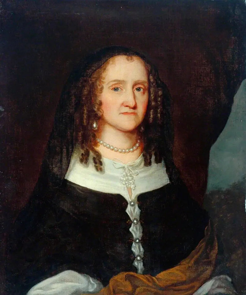 Tuntemattoman naisen muotokuva (Leski-porträt) - Antoine van Dyck