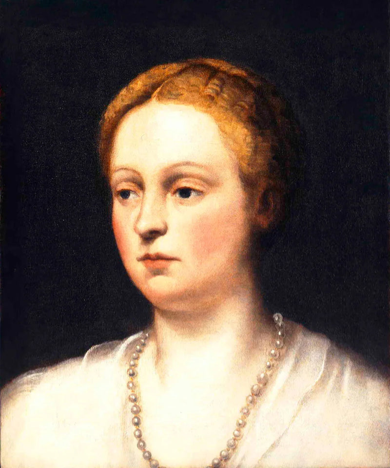 Naisen muotokuva - Jacopo Tintoretto