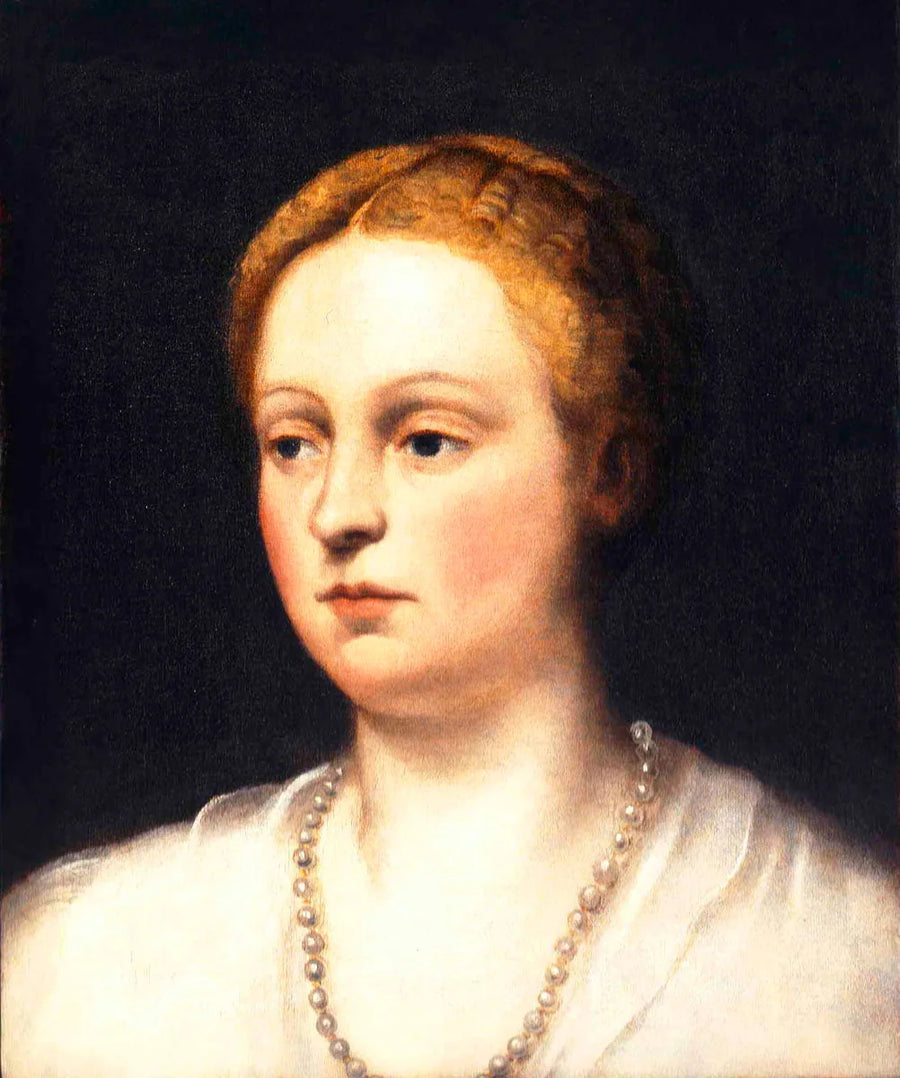 Naisen muotokuva - Jacopo Tintoretto