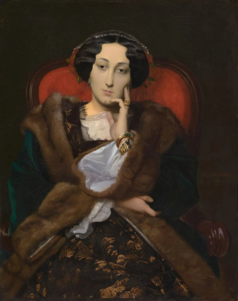 Naisen muotokuva - Jean-Léon Gérôme
