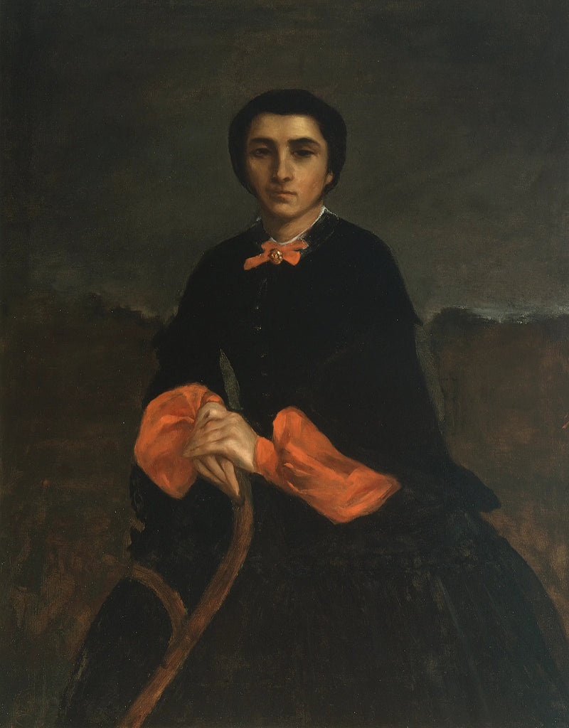 Naisen muotokuva : Juliette Courbet - Gustave Courbet
