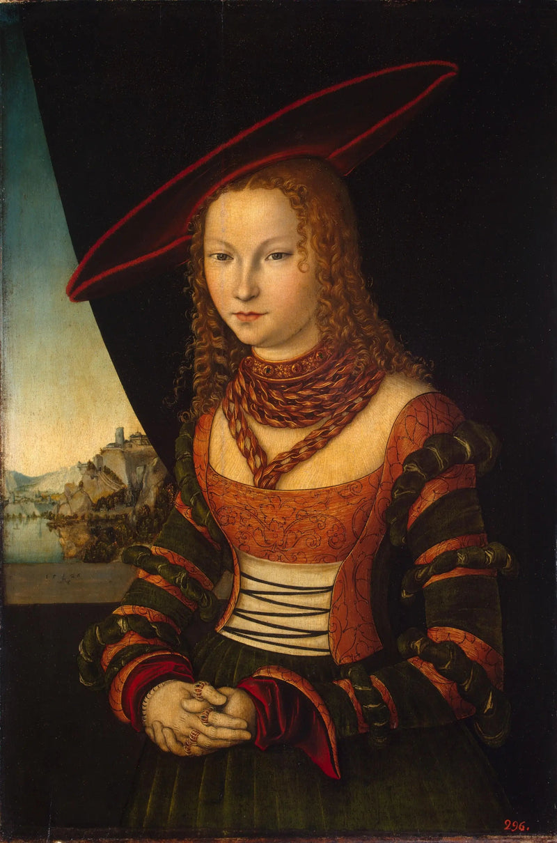 Naisen muotokuva - Lucas Cranach vanhempi