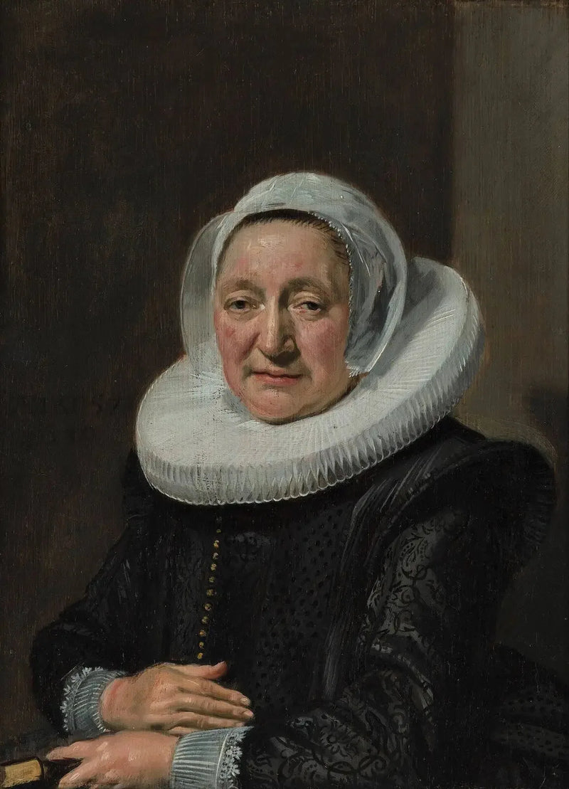 Naisen muotokuva, mahdollisesti Judith van Breda - Frans Hals