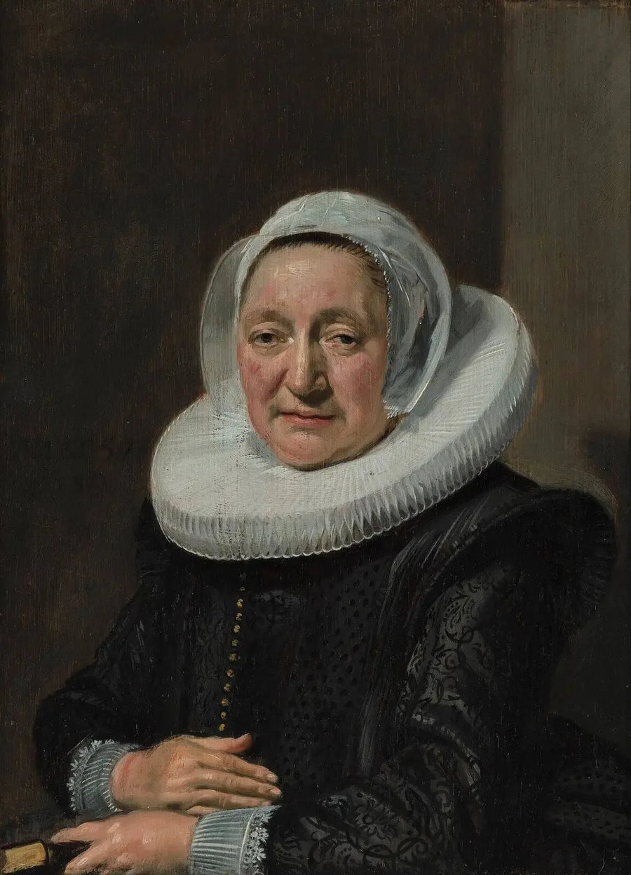 Naisen muotokuva, mahdollisesti Judith van Breda - Frans Hals