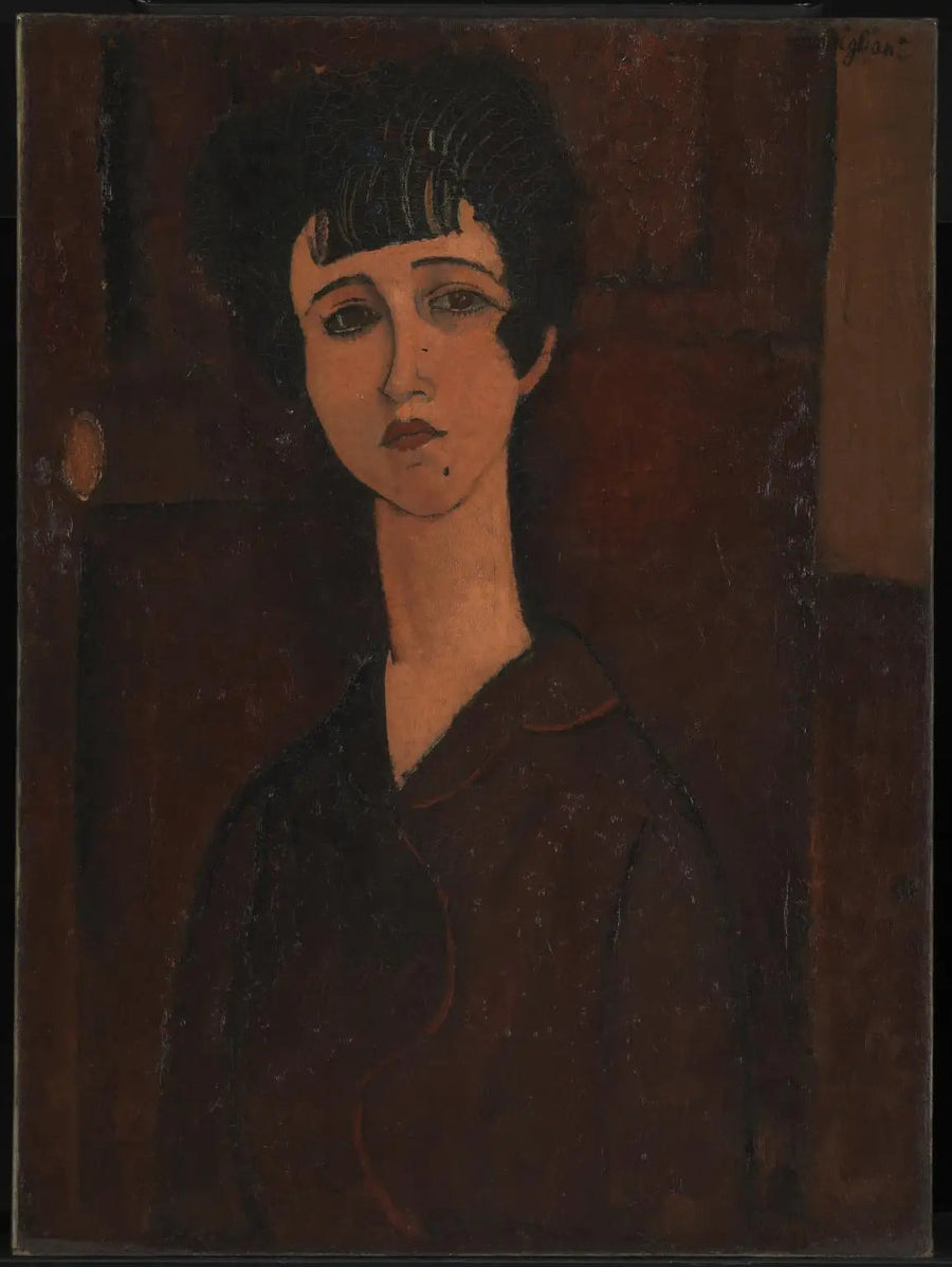 Tytön muotokuva - Amedeo Modigliani