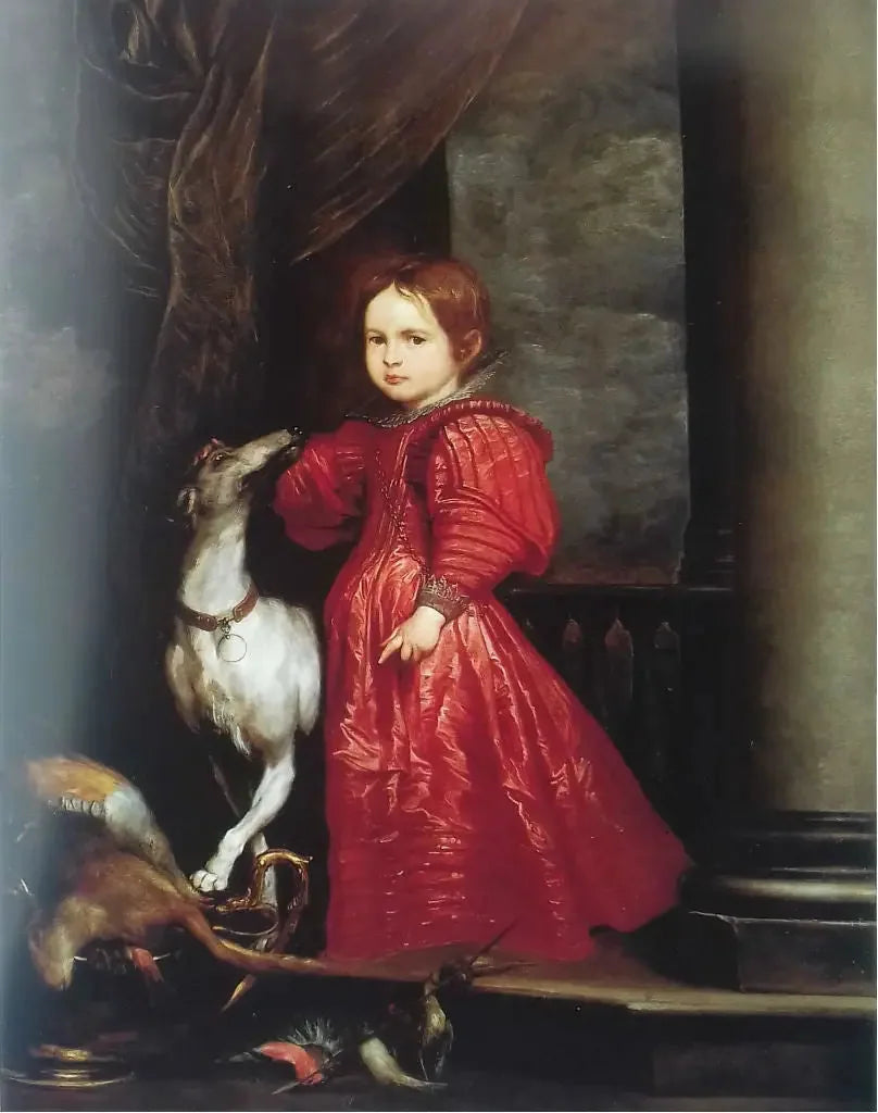 Diana-tytön muotokuva - Antoine van Dyck
