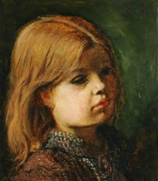 Tytön muotokuva - John Everett Millais