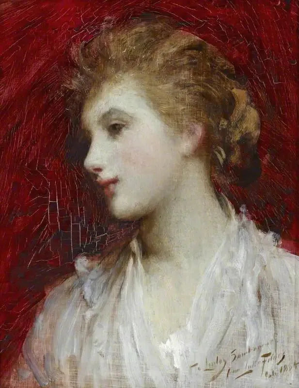 Tytön muotokuva - Luke Fildes