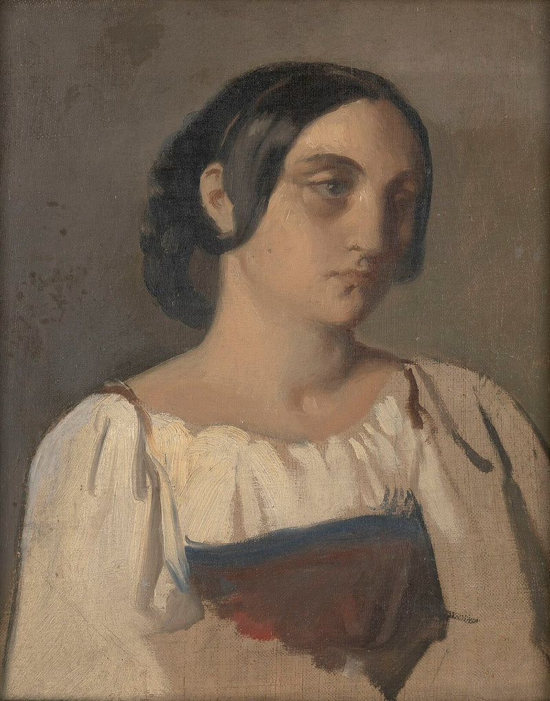 Italialaisen muotokuva - Théodore Chassériau