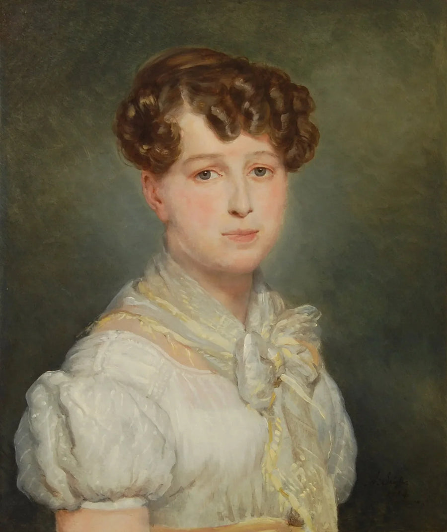 Nuoren naisen muotokuva - Ary Scheffer