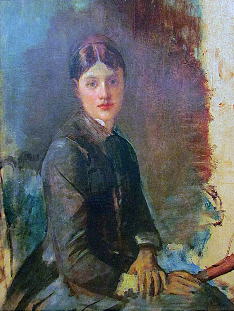 Nuoren naisen muotokuva - Henri de Toulouse-Lautrec