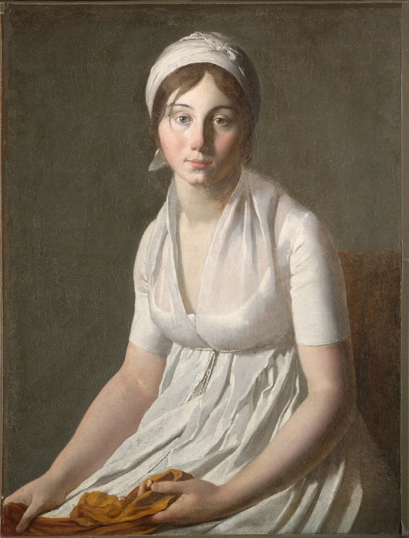 Nuoren naisen muotokuva - Jacques-Louis David