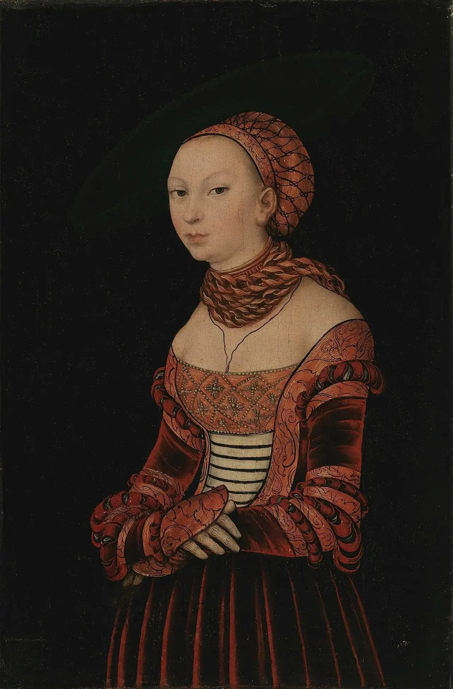 Nuoren naisen muotokuva - Lucas Cranach vanhempi
