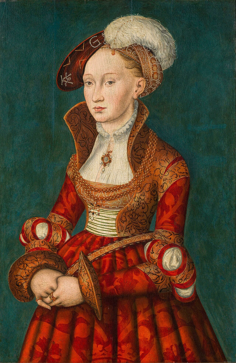 Nuoren naisen muotokuva - Lucas Cranach vanhempi
