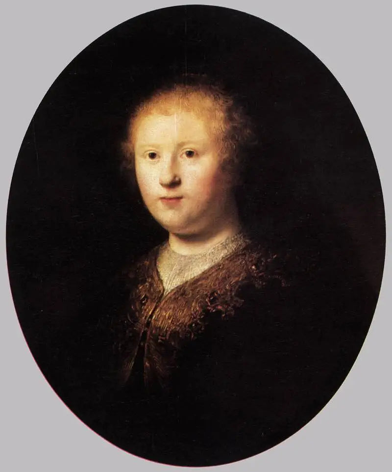 Nuoren naisen muotokuva. - Rembrandt