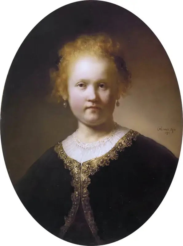 Nuoren naisen muotokuva - Rembrandt