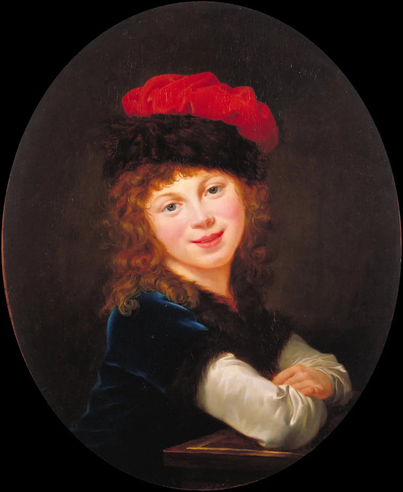 Nuoren tytön muotokuva - Élisabeth Vigée Le Brun