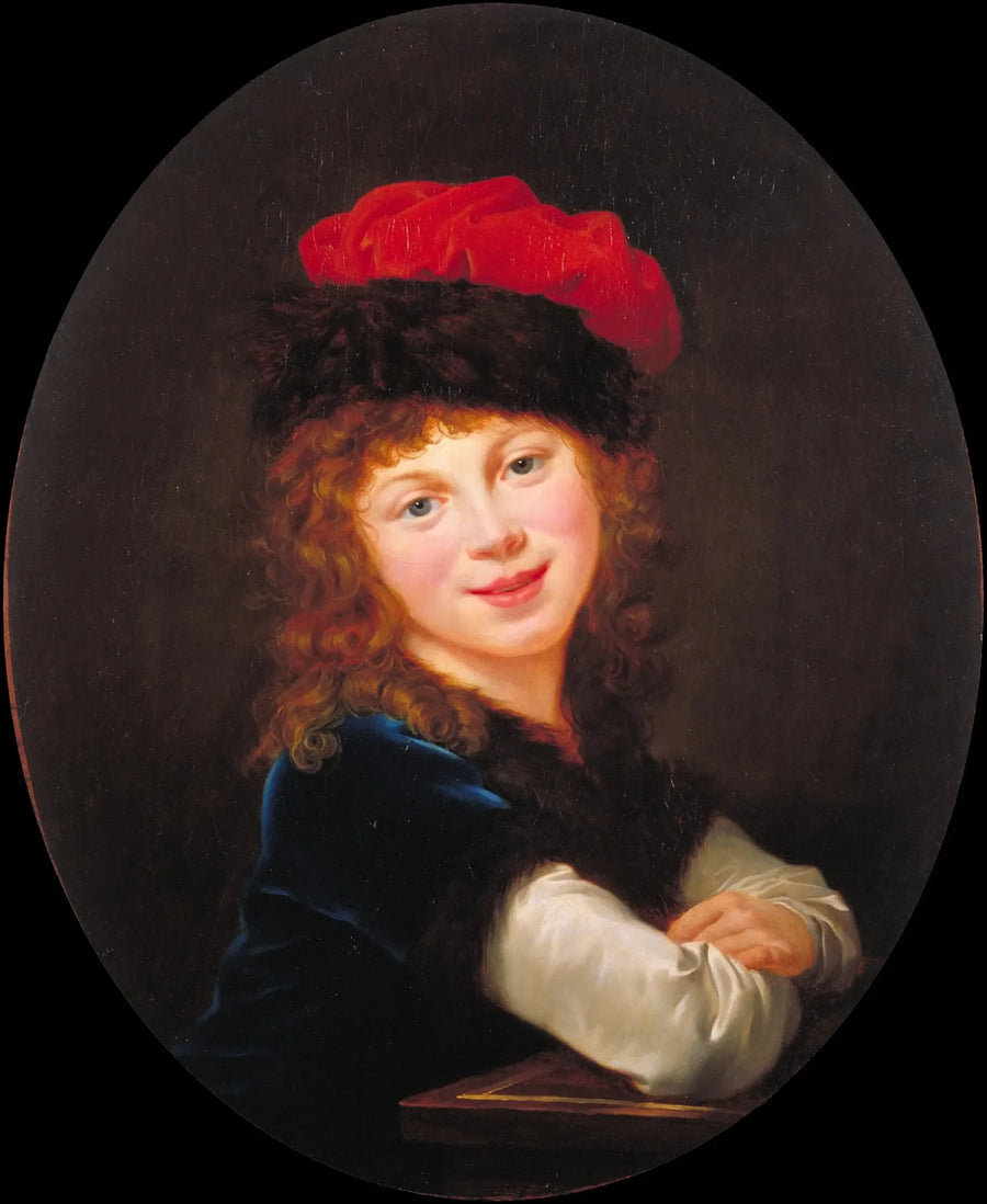 Nuoren tytön muotokuva - Élisabeth Vigée Le Brun