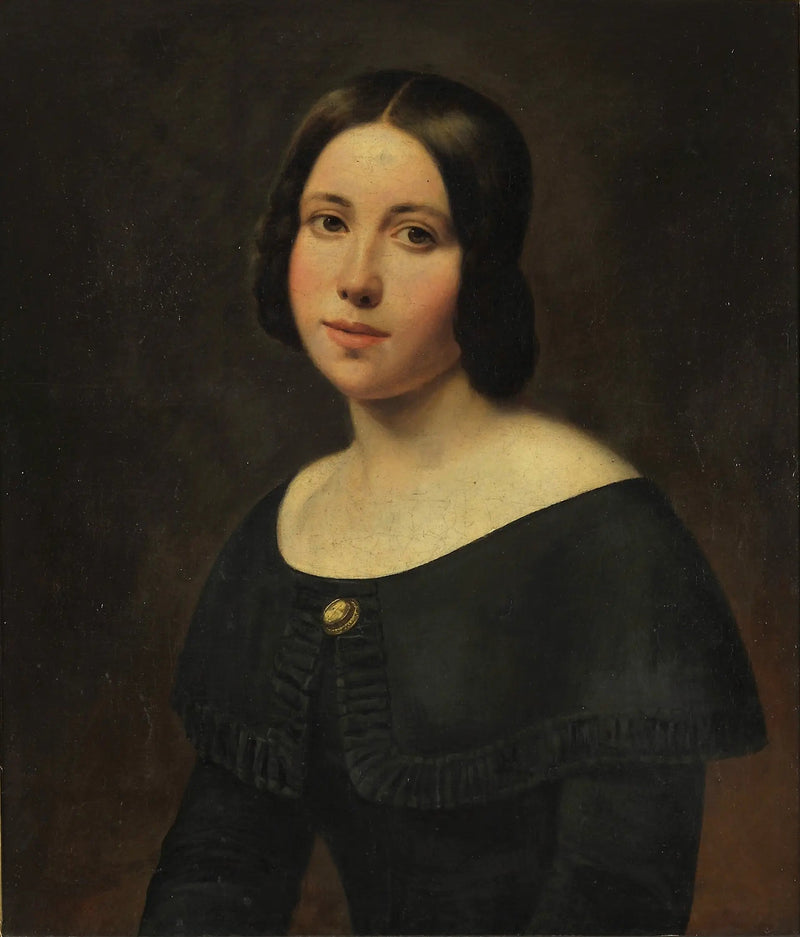 Nuoren tytön muotokuva - Ludwig Knaus