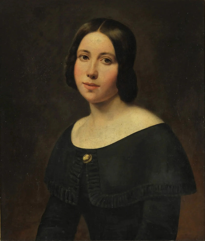 Nuoren tytön muotokuva - Ludwig Knaus